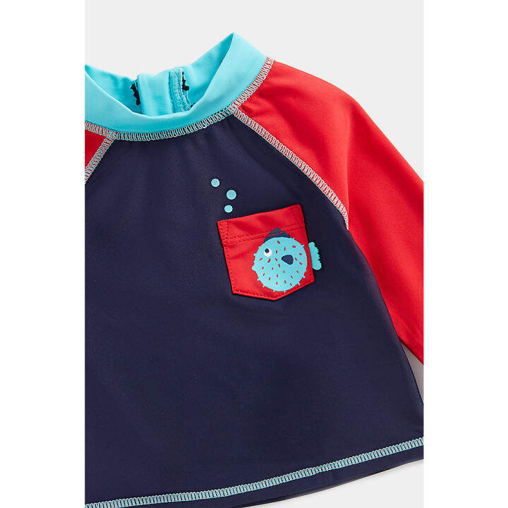 ชุดว่ายน้ำเด็กผู้ชาย-mothercare-fish-sunsafe-rash-vest-ea073