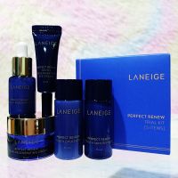 แท้ ฉลากไทย เซ็ต 5 ชิ้น Laneige Perfect Renew Regenerating Skin Refiner Emulsion Eye Cream Trial Kit ลาเนจ เซ็ต สูตรต่อต้านริ้วรอย ครีม อายครีม เทสเตอร์