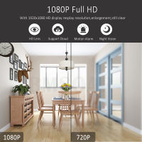 Wireless Mini WIFI 1080P IP Camera Cloud Storage Infrared Night Vision Smart Home Security Baby Monitor Motion Detection SD Card