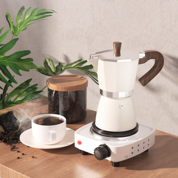 150ml-หม้อกาแฟหนา-หม้อแปดเหลี่ยมยุโรป-หม้อสกัดเย็น-เครื่องชงกาแฟ-เครื่องชงกาแฟตั้งแคมป์กลางแจ้ง