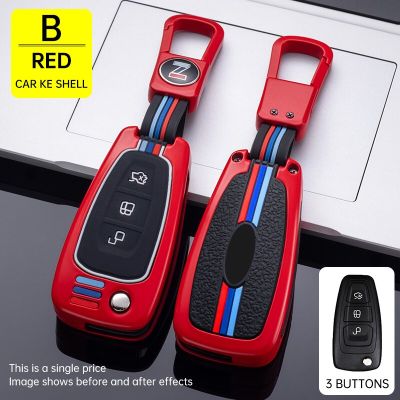 Silicone Car Key Case Cover Holder For Ford Focus Mk2 Mk3 2 3 Kuga Edge Ranger Mondeo S Max C Max 2008-2016 Accessories Keychain