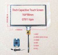 แผงไดรเวอร์จอ LCD บางเฉียบ PCB800812สำหรับ HDMI ไมโคร USB แหล่งจ่ายไฟ50Pin TTL1024 * 600ราสเบอร์รี่ Pi