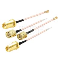 ☜✣♂  JXRF Cable conector SMA de 2 piezas hembra a uFL/u.FL/IPX/IPEX UFL a SMA hembra SMA macho RG178 conjunto de Cable RF de antena