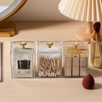 【YD】 Multifunction Makeup Cotton Storage for Swab Rod Cosmetics Jewelry Organizer