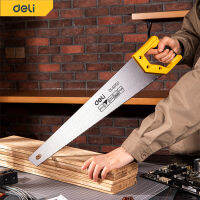 Deli เลื่อยลันดา เลื่อยมือ เลื่อยตัดไม้ เลื่อยปังตอ เลื่อยไม้ ​400mm/500mm Hand Saw ขนาดเล็กจับง่ายถนัดมือ EDL6850