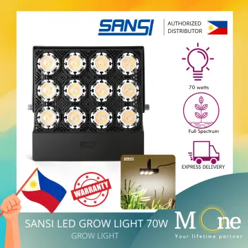 SANSI Grow Light Bulb Full Spectrum with Optical Lens for High PPFD, P –  Plant Culture PH