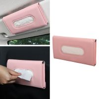 Car Tissue Box Holder Auto Interior Storage Face Cover Storage Box Decoration