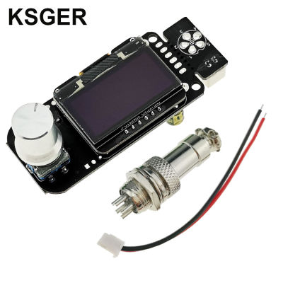KSGER STM32 OLED V2.01 Temperature Controller For DIY Soldering Station Kits T12 Iron Tips Electric Tools Auto-Sleep Quick Heat