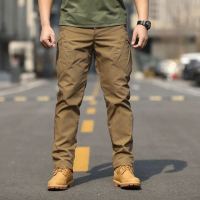 City Tactical Cargo Pants Men Combat SWAT Army Military Pants Cotton Many Pockets Stretch Flexible Man Casual Trousers