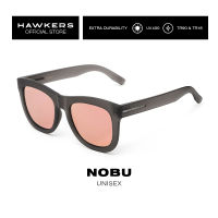 HAWKERS Grey Rose Gold NOBU Sunglasses for Men and Women. UV400 Protection. Official Product designed in Spain NOB05AF