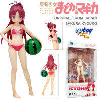 Model โมเดล งานแท้ 100% Wave Puella Magi Madoka Magica สาวน้อยเวทมนตร์ มาโดกะ Kyoko Sakura Kyouko ซากุระ เคียวโกะ Beach Queens 1/10 ชุดว่ายน้ำ Ver Original from Japan อนิเมะ manga