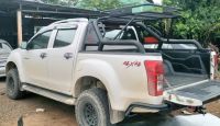 โรบาร์ออฟโรดแบบแขนยาว + แรค Isuzu Dmax 2012 - 2019  volcano