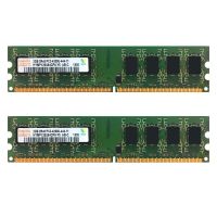 ใหม่สำหรับ Hynix 4GB 2X2GB DDR2 PC2-4200U 533MHz CL4 2Rx8หน่วยความจำ RAM สำหรับพีซี DIMM