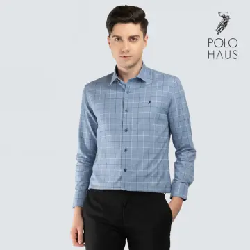 Buy POLO HAUS Men's 100% Cotton Signature Fit Long Sleeve 2024 Online