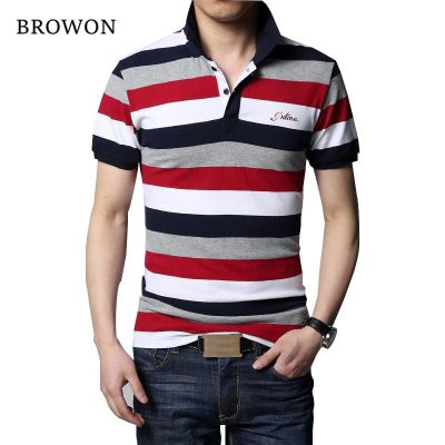 HOT11★2023 New Arrival T-shirt Men Stripe Lapel Shirt Slim Fit Men Mens Cal T-shirt Plus Size Men Tshirt Size M-5XL Ctoon Tees 5XL