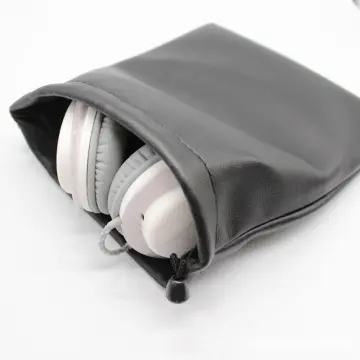 Protective Bag Leather Sleeve Cover Storage Earphone Portable For