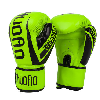 Sandbag Boxing Training Muay Thai Karate DEO4-10 Oz Fit Childadult Women Mens Pu Wearproof Solid Color Boxing Gloves mma 2022