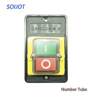 1PC KAO 5M AC 220V/380V 10A ON OFF 3 Phase Plastic Power Start Switch 50HZ/60HZ Waterproof Push Button Switch