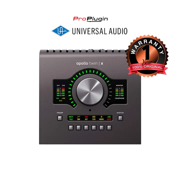 Universal Audio Apollo Twin X DUO Heritage Edition (Desktop/Mac/Win/TB3