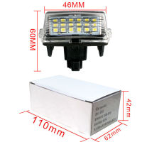 Asahi Motor ไฟป้ายทะเบียน12V/18LED สำหรับ Peugeot 206/207/307/308 Citroen C3-C6