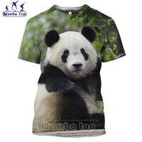 2022 China 3d Print Funny Giant Panda National Treasure Protection Rare Animal T-shirt Men Women Harajuku 6xl