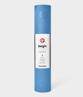 Manduka เสื่อโยคะ manduka รุ่น begin yoga mat 5mm - Light Blue (68")