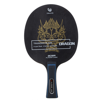 BOER Ping Pong Racket 7 Ply Table Tennis Blade Arylate Carbon Fiber Lightweight Table Tennis Accessories