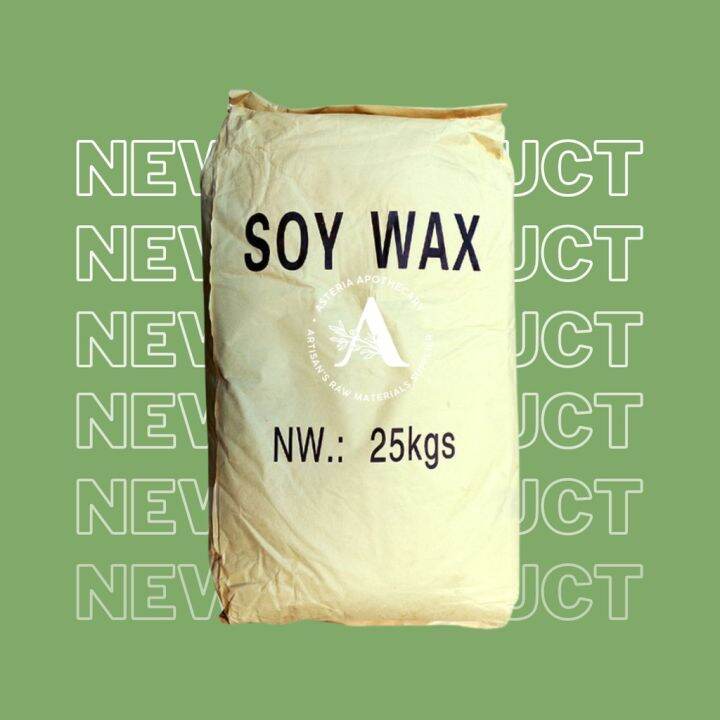 Soy Wax Flakes 25Kg / Sack Asteria Apothecary Lazada PH