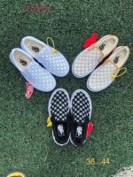 รองเท้าผ้าใบ Vans Checkerboard Black x LV ☑️งานแท้100​% มีรับประกัน พร้อมกล่อง รองเท้าผ้าใบ​ รองเท้าแฟชั่น​ รองเท้าผ้าใบผช รองเท้าผ้าใบผญ H7A006