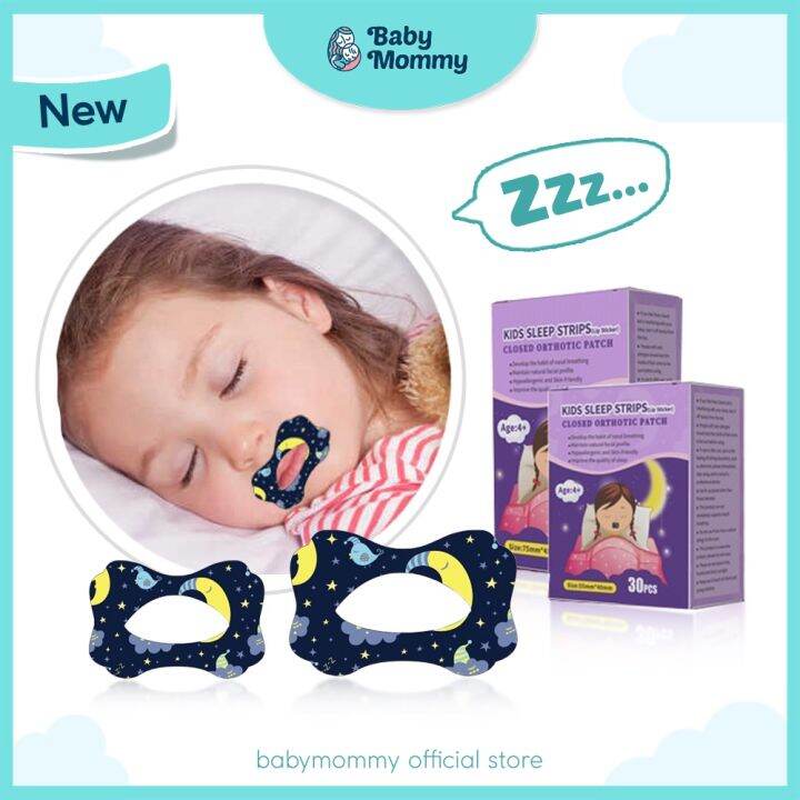 Ready Stock🇲🇾 Anti-snoring Mouth Stickers Anti-open Mouth Breathing ...