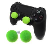 Silicone Convex XL Tall Thumb Grip Caps Joystick Thumbstick For PS4 Xbox ONE Xbox 360 Wii U Controller - Green ซิลิโคนอนาล็อก [จุกยาง] แบบทรงสูงนูน สีเขียว