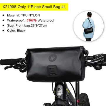 Rhinowalk MTB Bike Waterproof Handlebar Bag Front Frame Bag Cycling Pannier