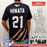 ஐ❖ Haikyuu Msby เสื้อยืดแขนสั้นชุดคอสเพลย์ Karasuno Shoyo Sakusa สีดํา