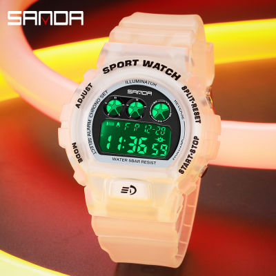 SANDA Men G Style Shock Sport Watches LED Digital Woman Watch Fashion Waterproof Boy Girl Student Electronic Wristwatches