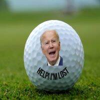 Ny Joe Biden ลูกกอล์ฟตลก Joe Biden กอล์ฟตลก Segrgrh