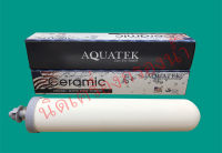 Aquatek Ceramic ไส้กรองเซรามิค หัวเกลียว (สีครีม) ขนาด 10 นิ้ว เส้นผ่าศูนย์กลาง 2 นิ้ว