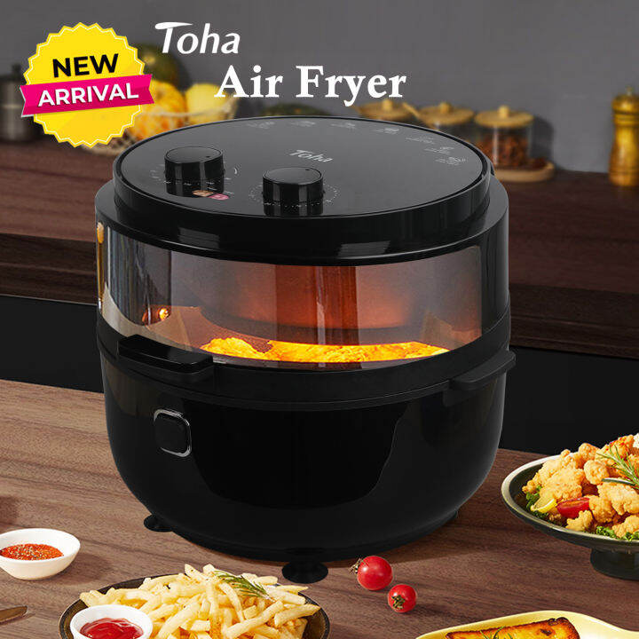 Air Fryer Toha 5.5L Large Capacity dual control knob easy to use air