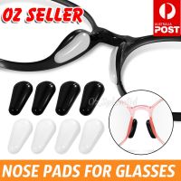 【jw】♀  Set Of Silicone Anti Stick Glasses Sunglasses non-slip thin nosepads accessories