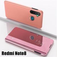 [ส่งจากไทย] Case Xiaomi Redmi Note 8 เคสฝาเปิดปิดเงา สมาร์ทเคส เคสตั้งได้ เคสเสี่ยวมี่เรดมี redmi note8 เคสเคสเสียวหมี่ เรดมี่ โน๊ต8 เคสมือถือ