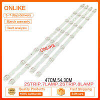 4Pcs สำหรับ TCL 55L680 Light Strip D55A730U D55A360 55F6 Light Strip 55D6 55HR330M08A2 V2