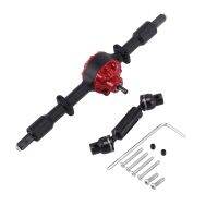 Metal Rear Axle Bridge with Drive Shaft for WPL D12 B14 B24 B16 B36 C14 C24 C34 C44 RC Car Upgrade Parts Accessories