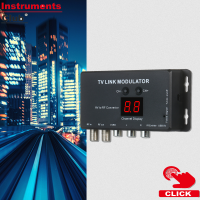 Instruments TVLINK Modulator AV To RF แปลง &amp; IR Extender โมเด็ม RF