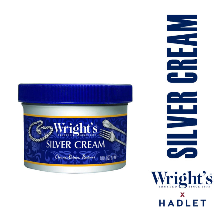 Wright's Silver Cleaner and Polish Cream - 8 Oz 3 PACK