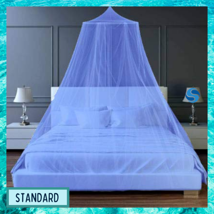 STNDRD Hanging Canopy Bed Net Anti Mosquito Insect Round Lace Kulambo ...