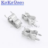 100pcs 6x30mm Fuse Holders Full Copper Nickel Plating Insurance Tube Socket Fuse Holder Clip