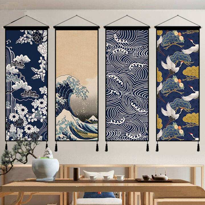 cw-japanese-style-living-room-background-wall-tapestry-bedroom-decoration-covering-cloth-cotton-linen-cloth-art-paintings