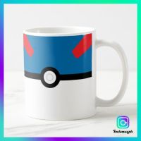 Pokemon Great Ball 11 oz Glossy Ceramic Mug