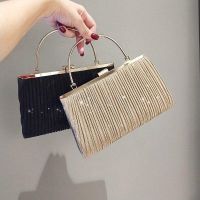 2023 New Dinner Handbag Banquet Bag with Diamond Shiny Small Square Bag Party Small Bag Diamond Clutch Bag for Women 【JYUE】