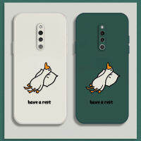 เคสโทรศัพท์ เคส Vivo X27 Pro เคสการ์ตูนน่ารักเป็ดเคสซิลิโคนเหลว Flocking ฝาครอบโทรศัพท์ป้องกัน