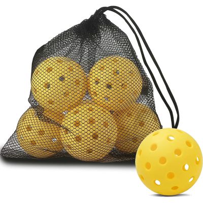 ▪✚ Pickleball ball storage bag 40 holes 74mm hole high elasticity Weifu